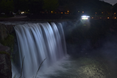 原尻の滝ライトアップ