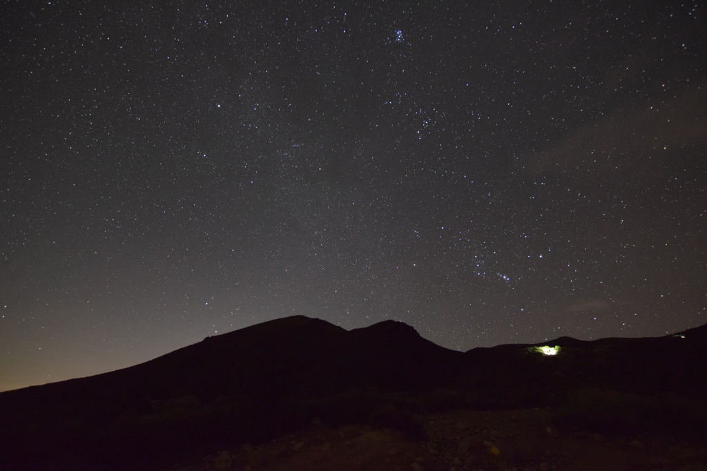 星生山の星空