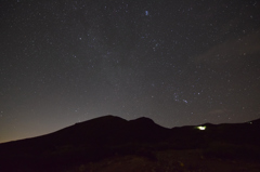 星生山の星空