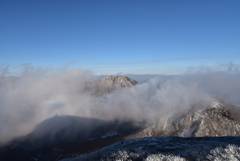 冬のくじゅう連山④ 大船山を望んでⅡ