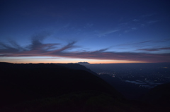 阿蘇の夜明け