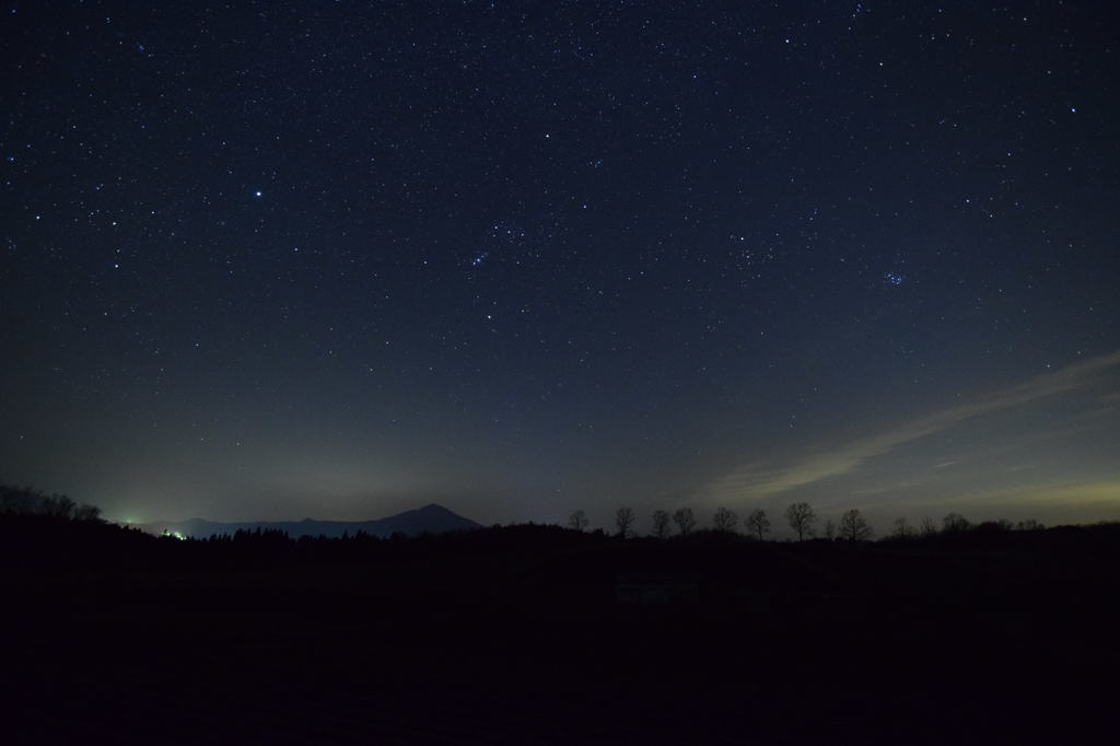 やまなみハイウェイ星空②