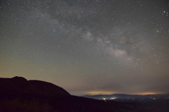 瀬の本の星空