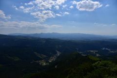 くじゅう連山を望んで