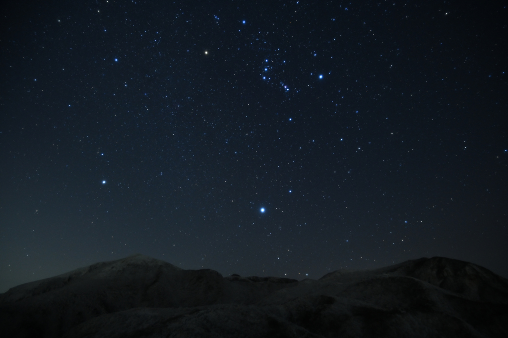 冬の星空を見上げて☆彡