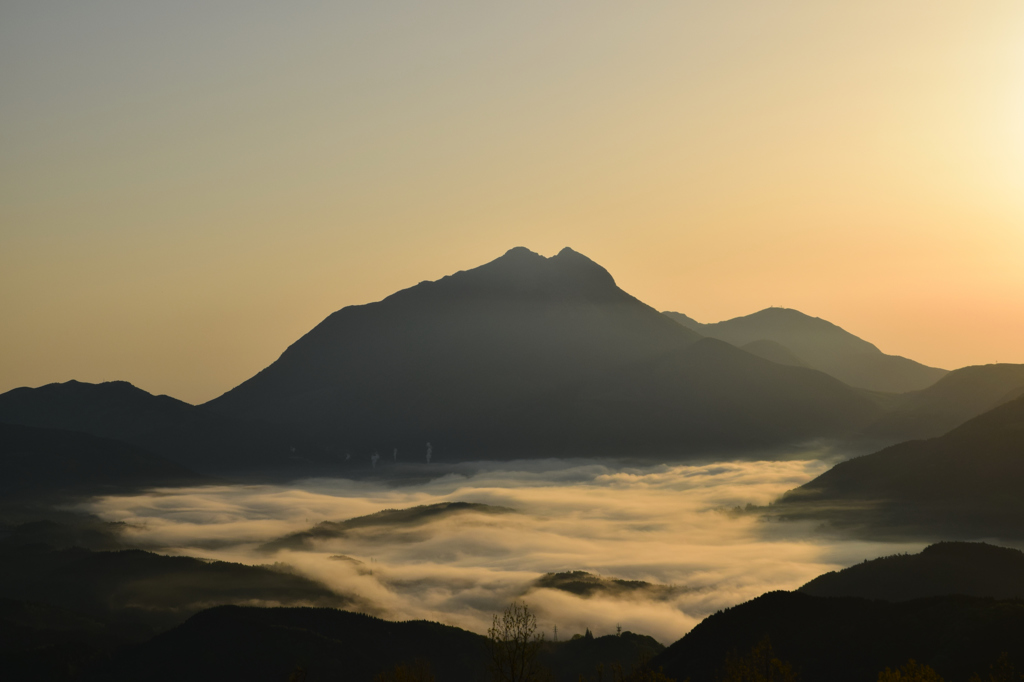 蛇越展望所の雲海