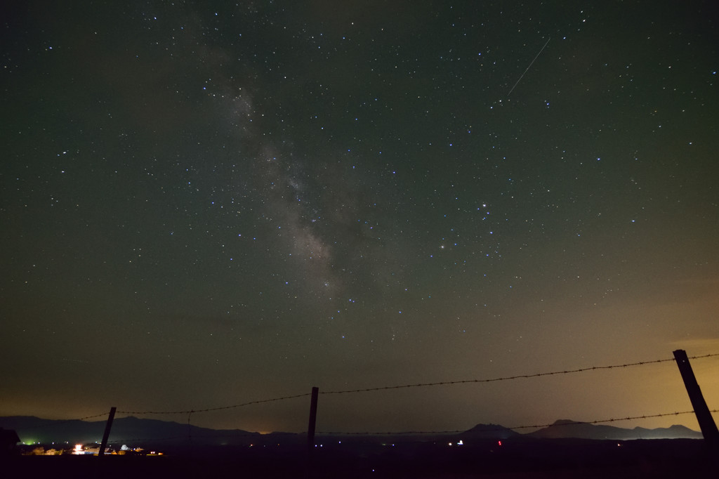 ヒゴダイ牧場の星空