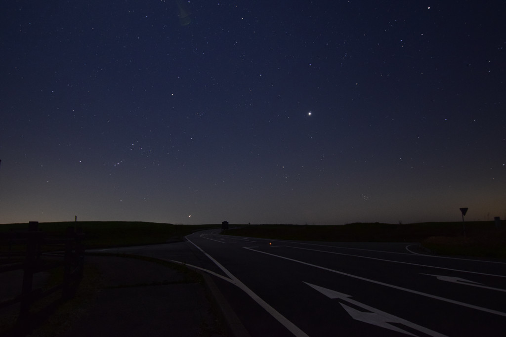 うぶやま牧場の星空③