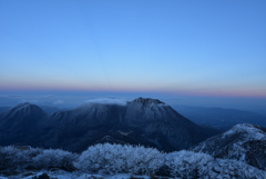 冬のくじゅう連山③ 大船山を望んで