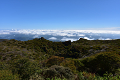 大船山から雲を望んで