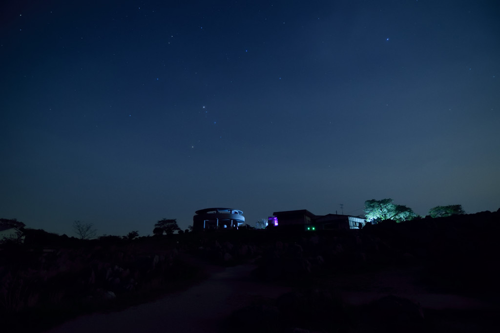秋吉台の夜空