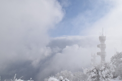 鶴見岳の樹氷⑦