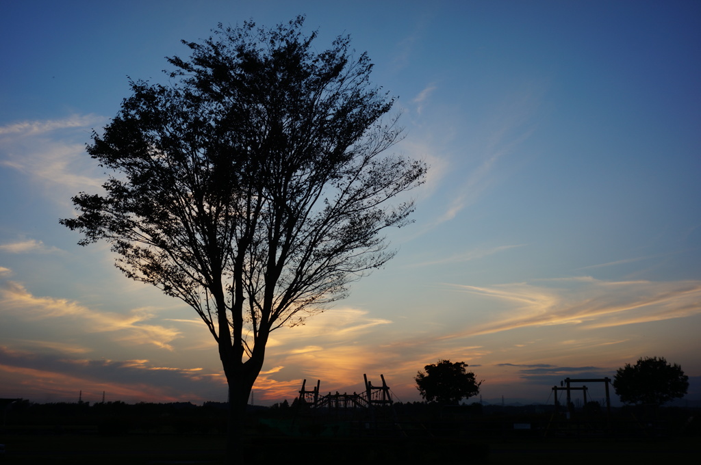 秋の夕暮