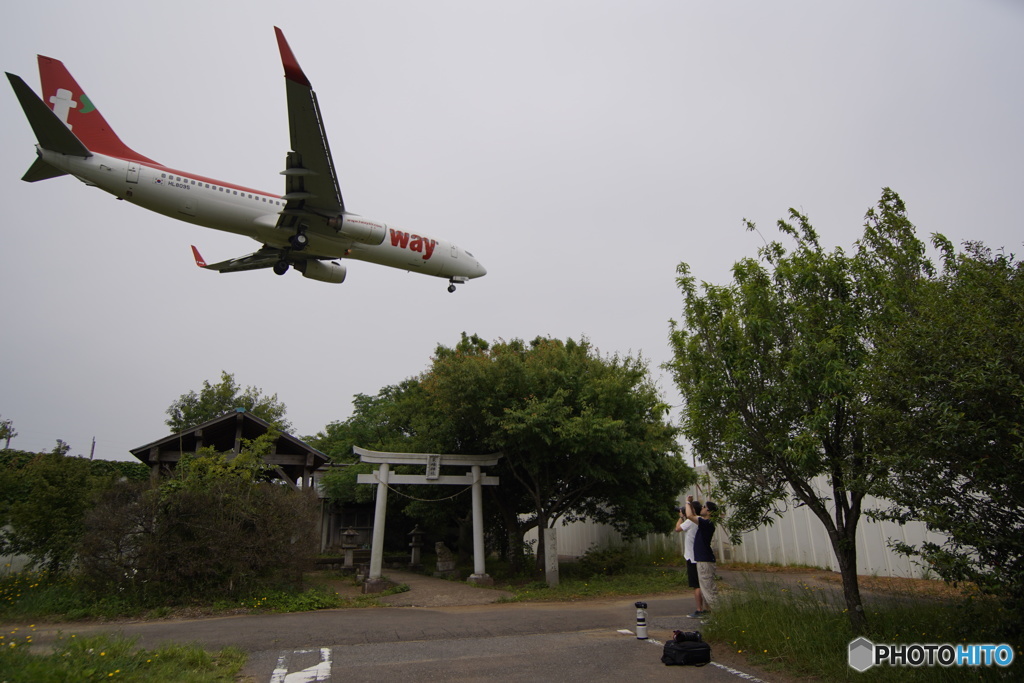 成田国際空港　着陸準備O.K.