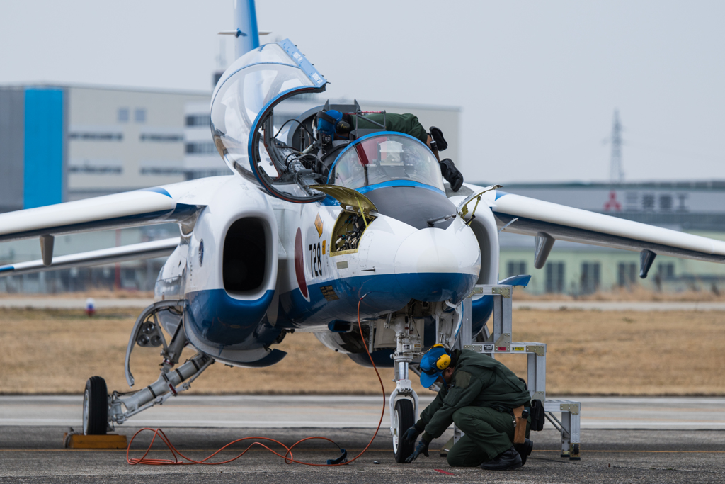 ブルーインパルス　in 小牧基地オープンベース