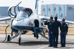 Blue Impulse in Komaki Air Base