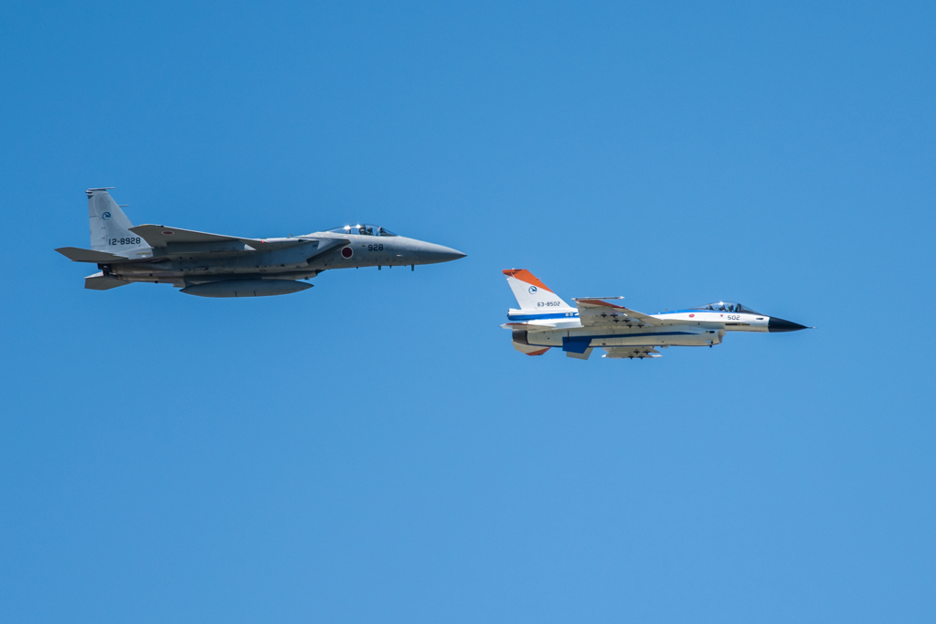 Element!! ADTW F-2A #502 & F-15J #928