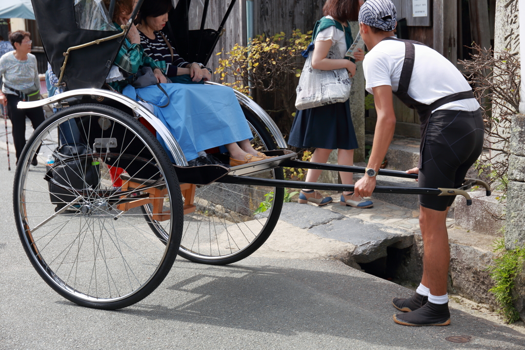人力車。。。