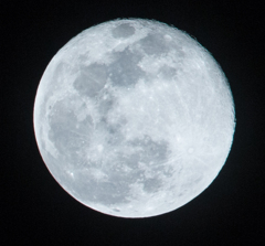 平成最後のスーパームーン！の次の日。。。