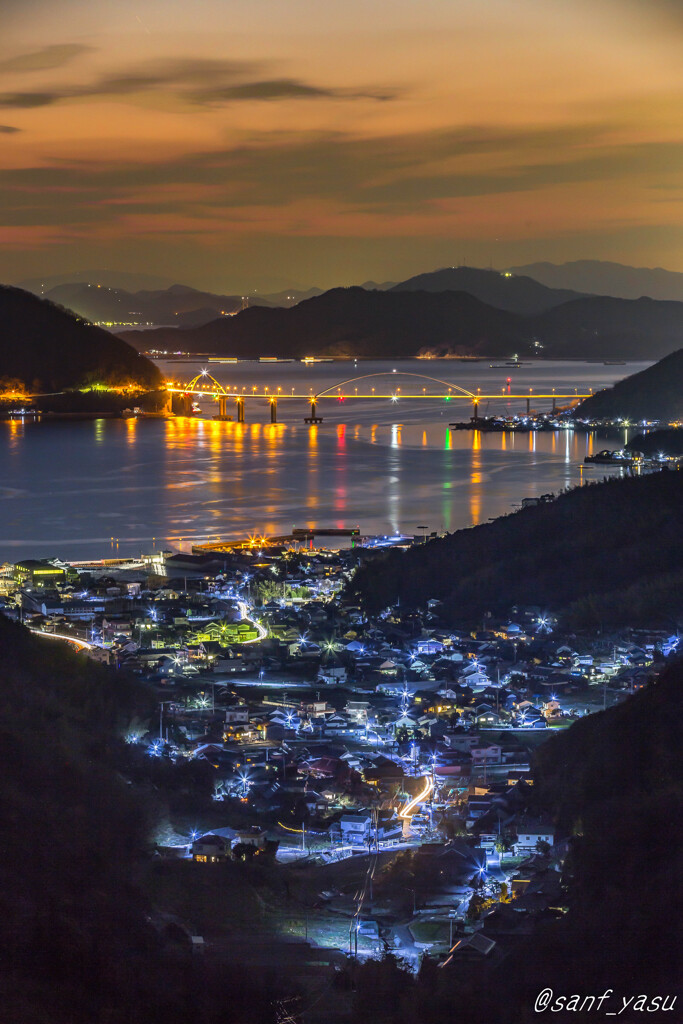 夕暮れ