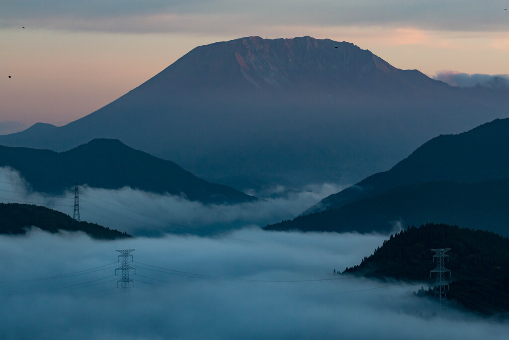 大山と雲海
