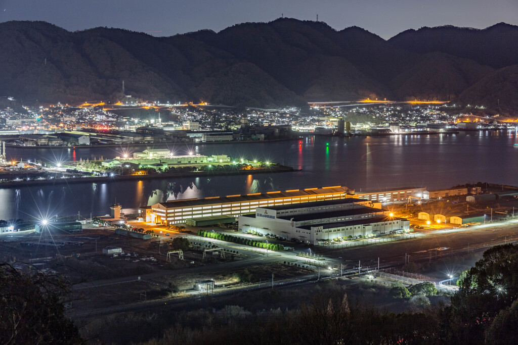 三原の夜景-1