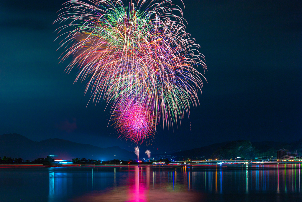 笠岡花火大会。。。2