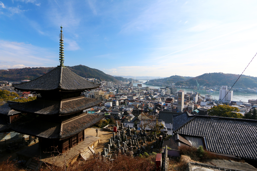 元々は五重塔だった三重塔 - 天寧寺