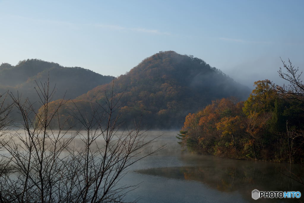 Morning View at a Lake (#05) 