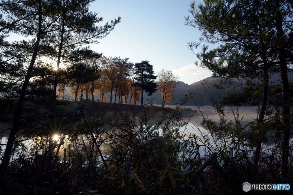 Morning View at a Lake, Again (#03)