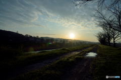 one morning at the bank of the river