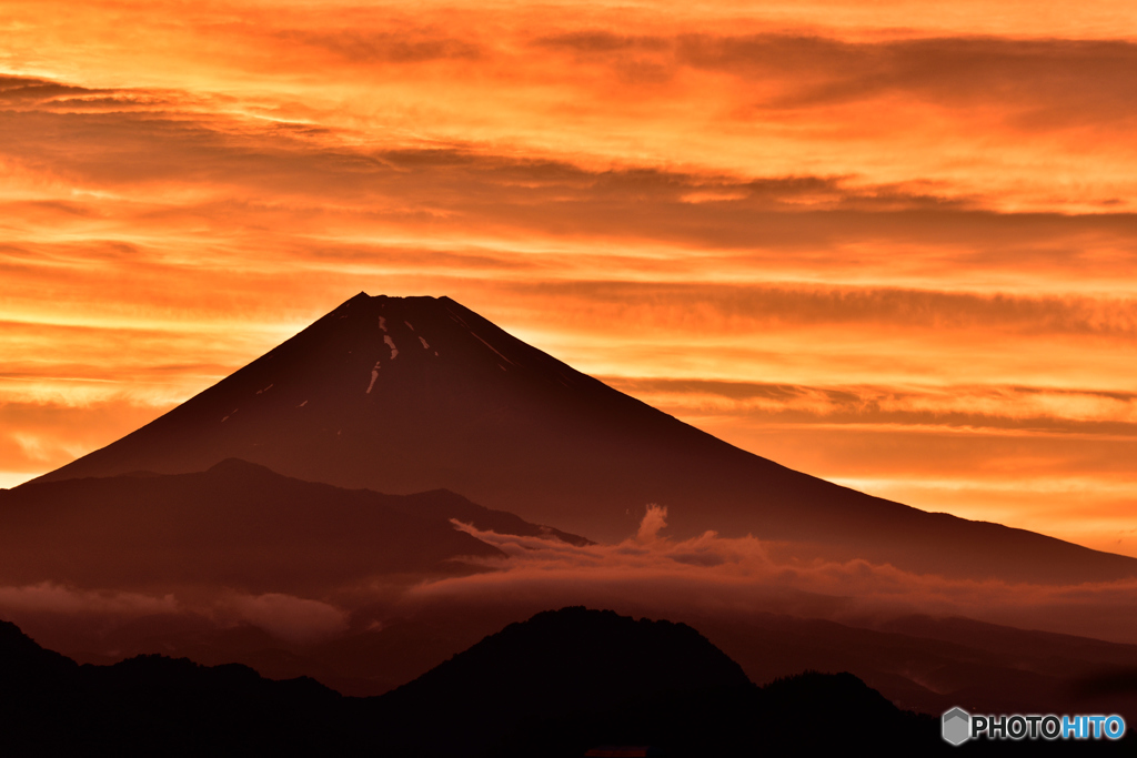 夕焼ける