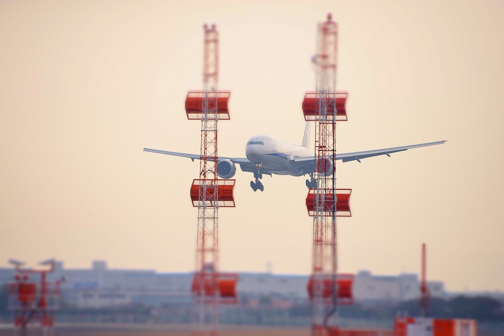 空からタッチダウン