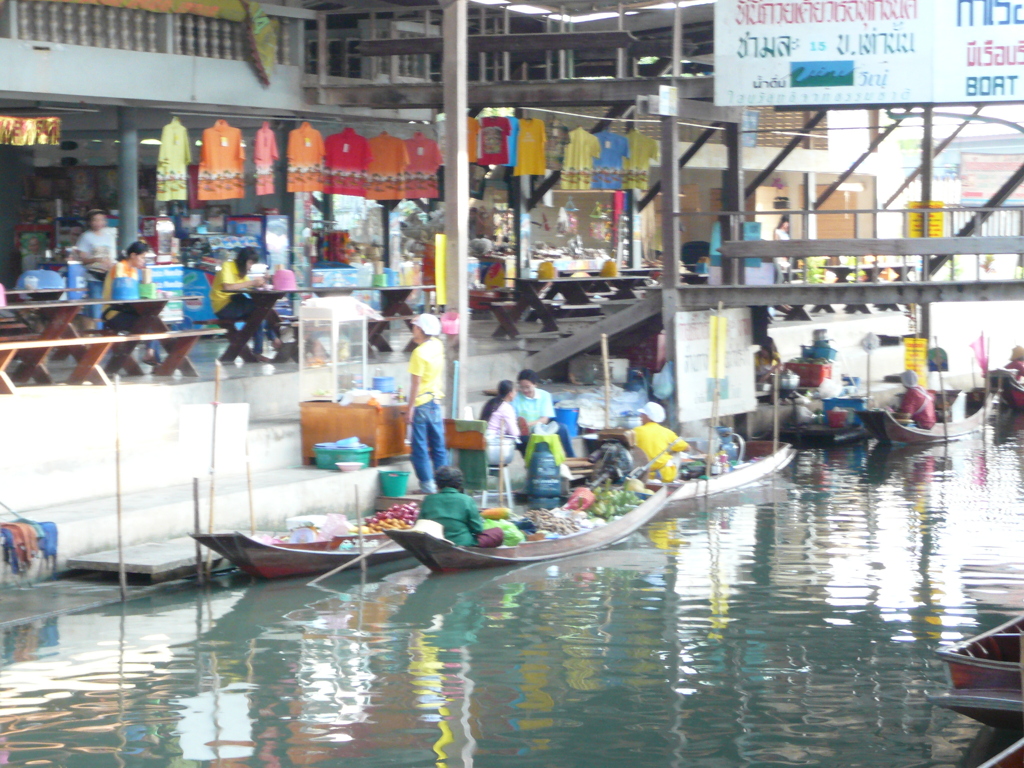 damnun saduak water market