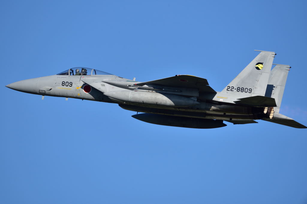 人生初戦闘機撮影　F-15J