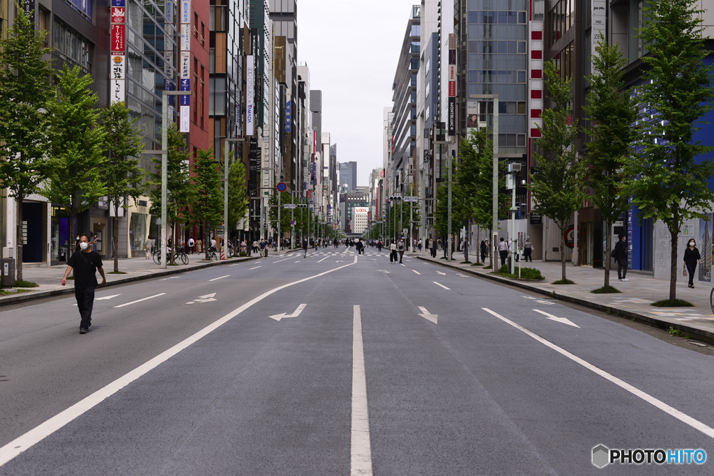 これがあの銀座・・・