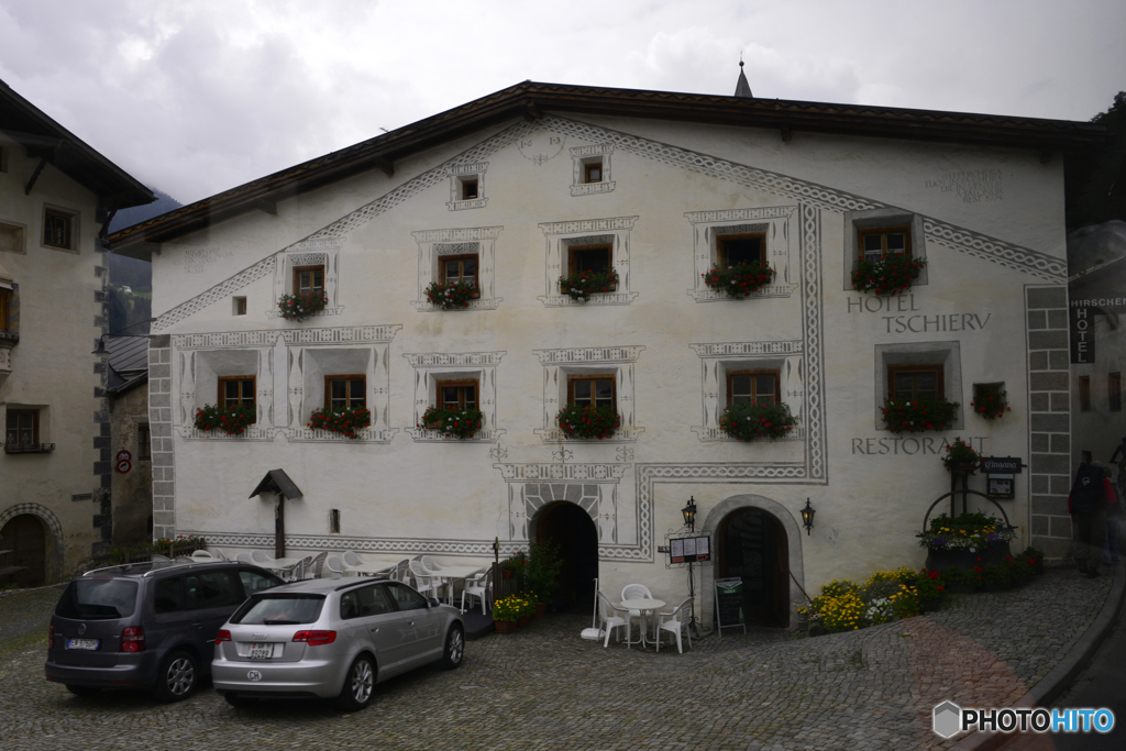 スイス・思い出の家々---６