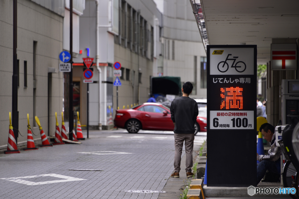 銀座に自転車はどうだろ？