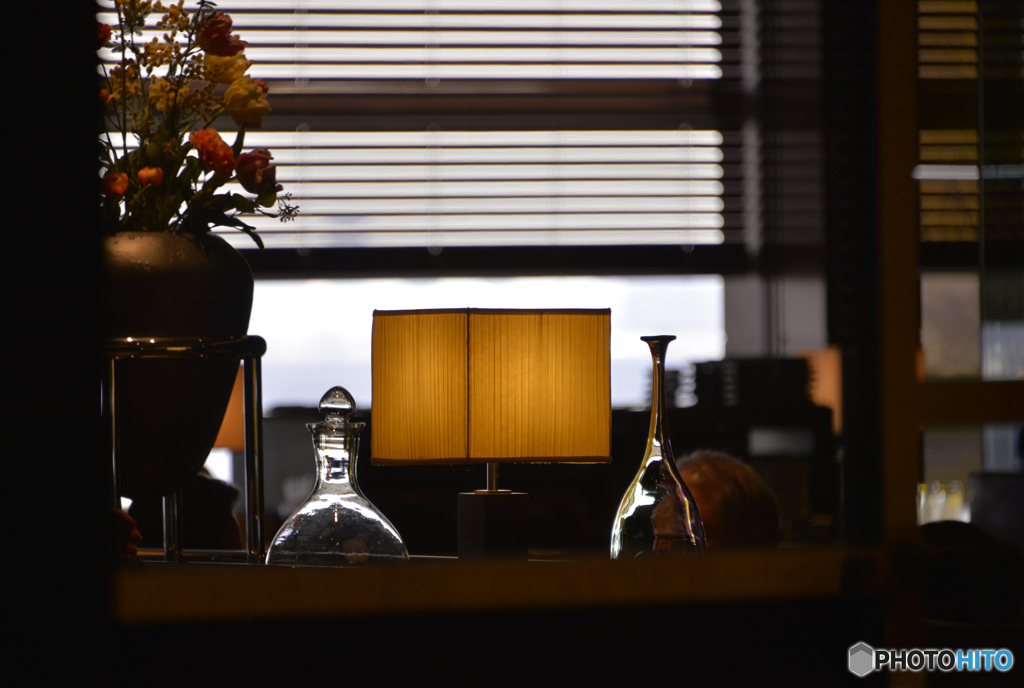 ガラスのボトル・・