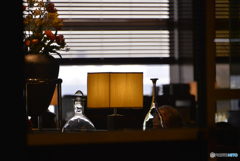 ガラスのボトル・・