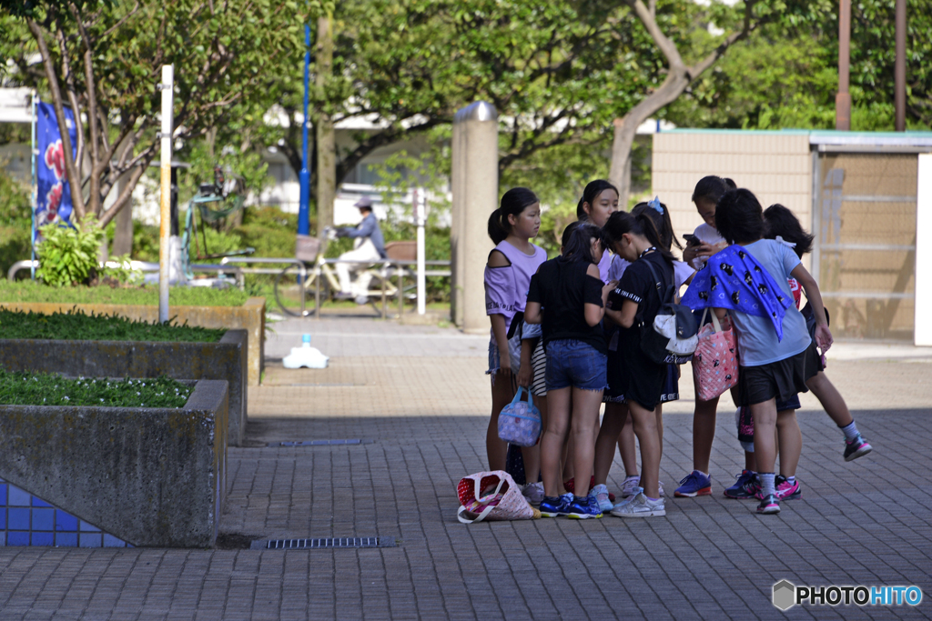 ご近所散歩---協議中
