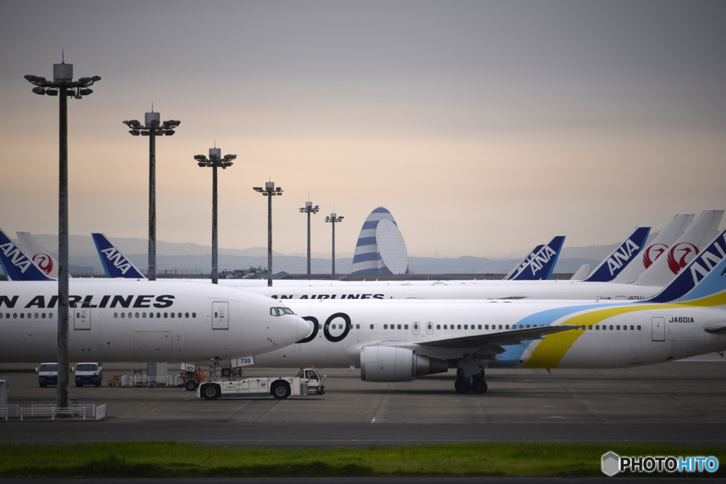 ある日の羽田空港----①