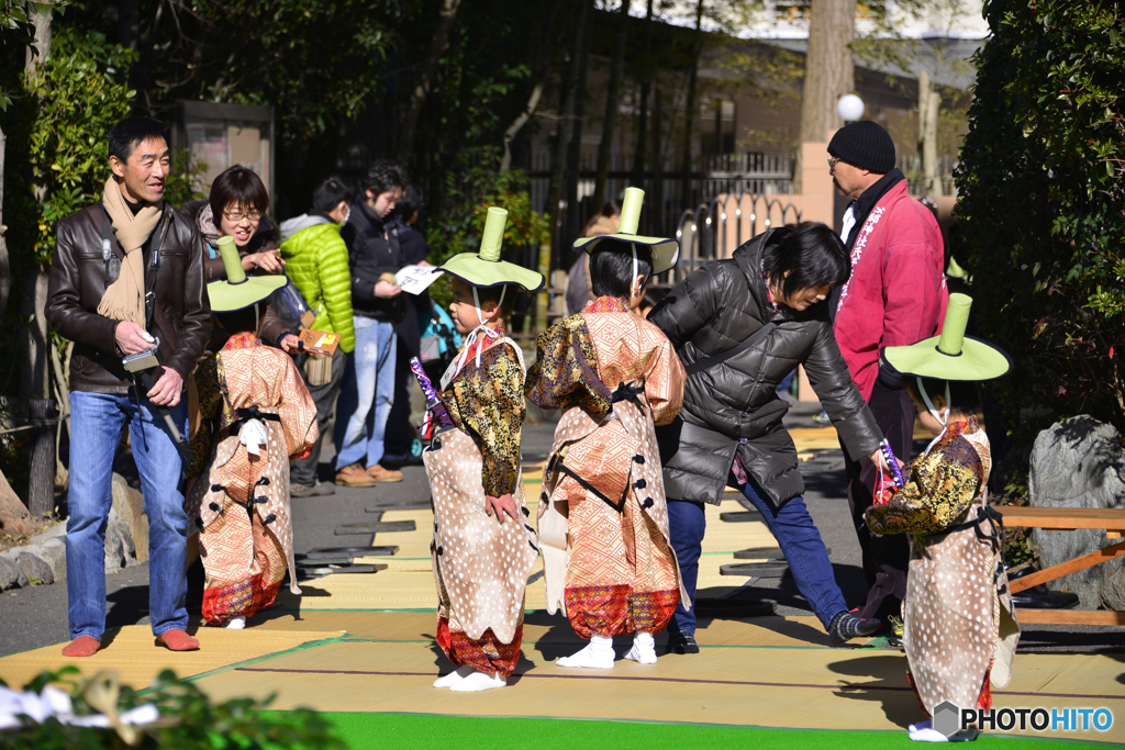 七草こども流鏑馬祭---②