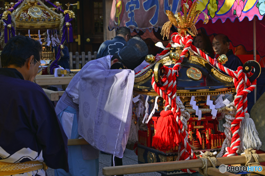 神社祭礼---④
