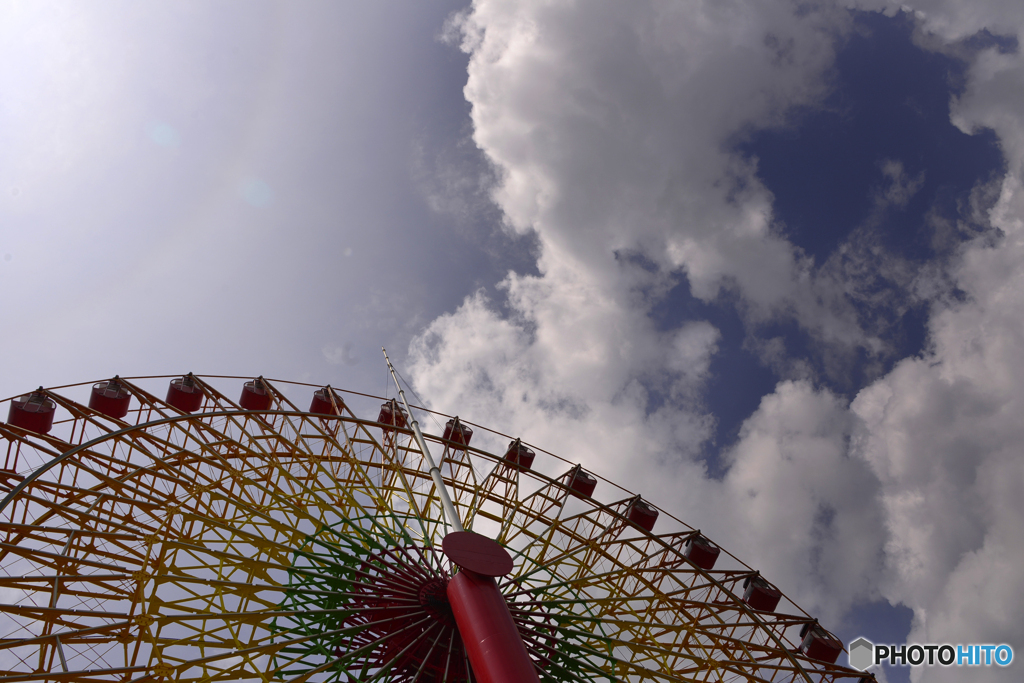 観覧車で空まで