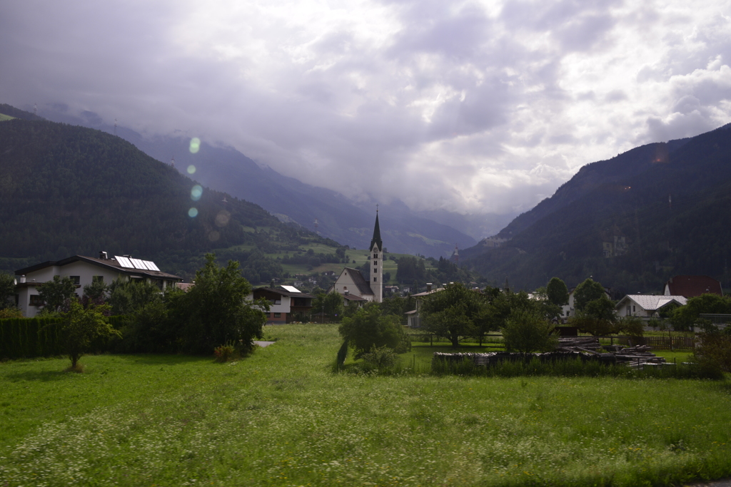 スイス・朝の風景---④