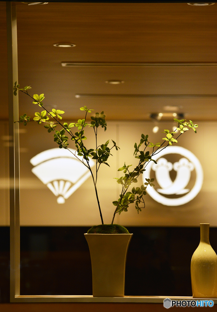 ちょっとでも和風に・・