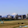 振り向くと「富士」