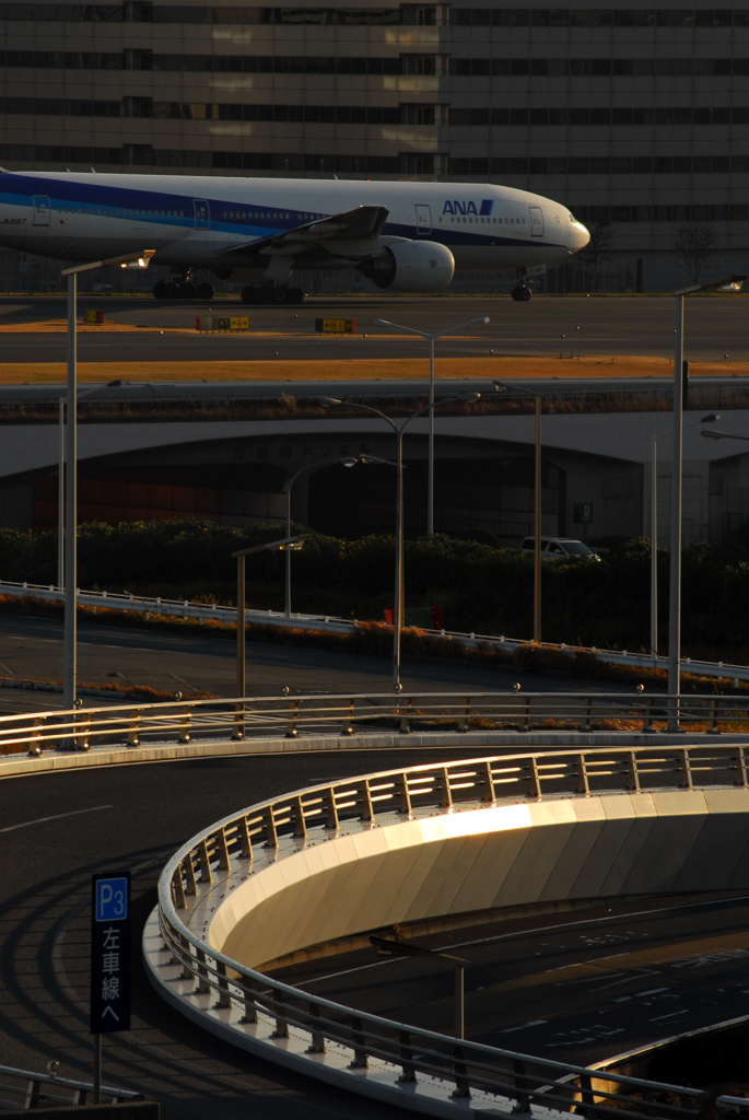 羽田空港にて---①