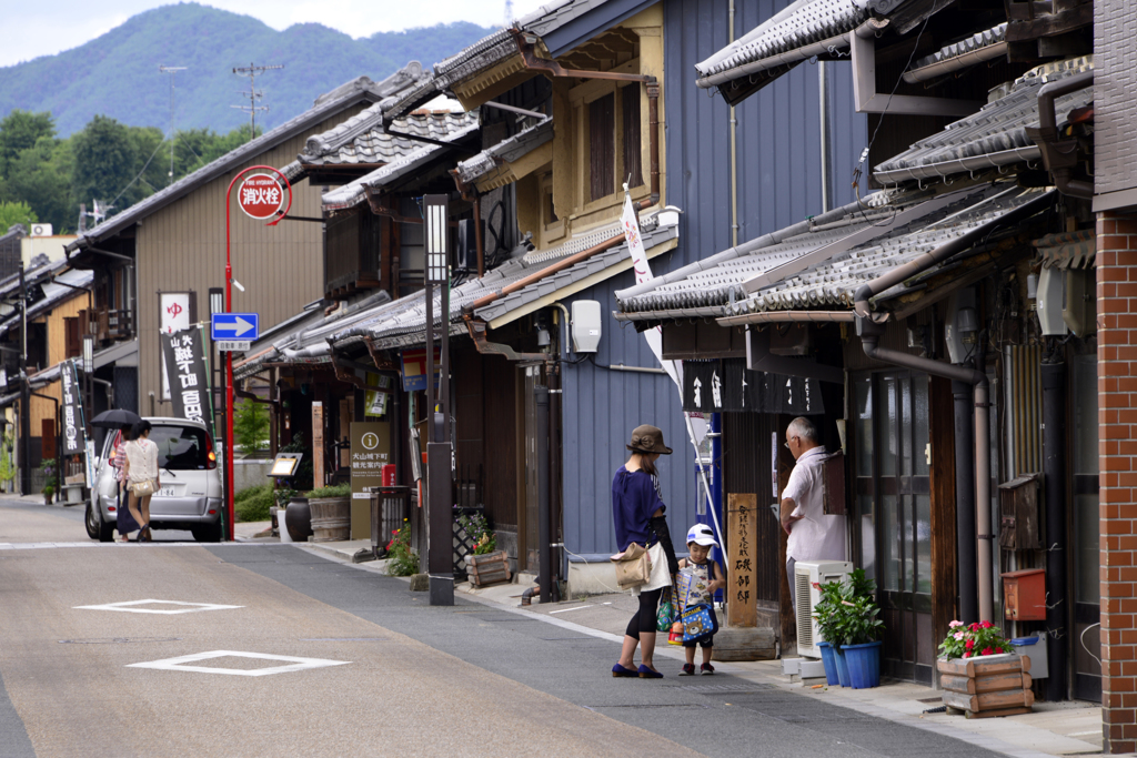 城下町の昼下がり